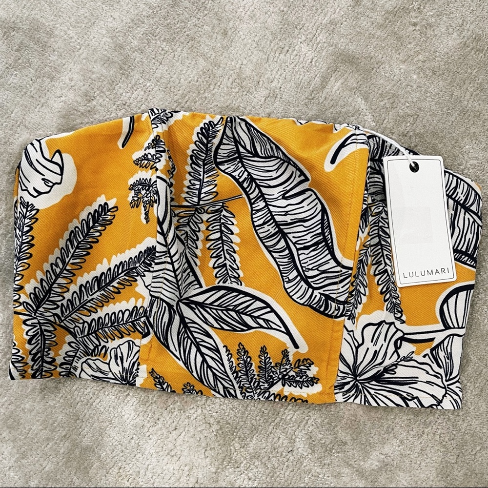 NWT Tropical Tube Top